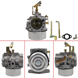 TINVHY 47-853-23-S Carburetor Replacement for Kohler 26, K241 & K301, 10HP & 12HP M10 M12 Cast Iron Engines 26 w/2 Choke Shafts & 2 Gaskets