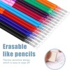 Erasable Gel Ink Pen Refills Compatible with Frixion Friction, 24-Pack