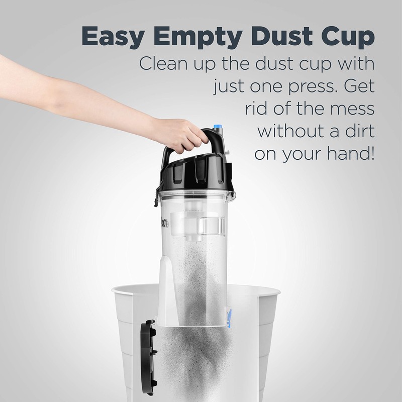 Eureka PowerSpeed Lightweight Upright Vacuum Cleaner for Carpet and Hard