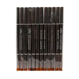 SS [에스에스_62]아이브로우 브로우펜슬 눈썹 펜슬 갈색 12P [SS_62] Eyebrow Brow Pencil Brown 12P
