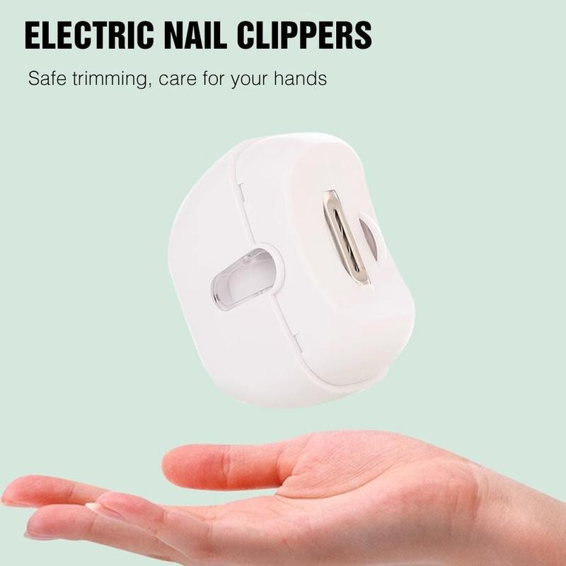 PAXA Electric Nail Clippers with LED Light – Quiet, Safe,