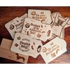 Bread board "Bavarian cutting aid"
