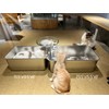 IKITCHEN Stainless Steel Cat Litter Box, Large Metal Litter Box