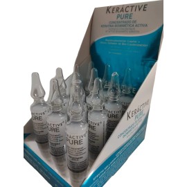 Nutrapel Keractive Ampolletas Pure Tratamiento Capilar