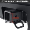 American Flag Metal Trailer Hitch Cover for 2 Inch Receivers