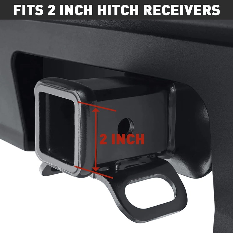 American Flag Metal Trailer Hitch Cover for 2 Inch Receivers