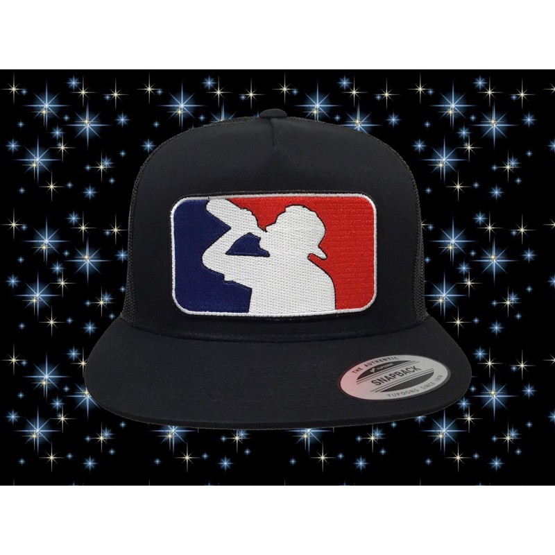 El Borracho de USA hat Black mesh