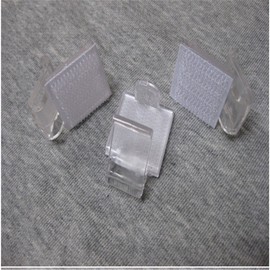 48pcs 1.5cm Transparent Plastic Table Skirting Clips Wedding Party Picnics