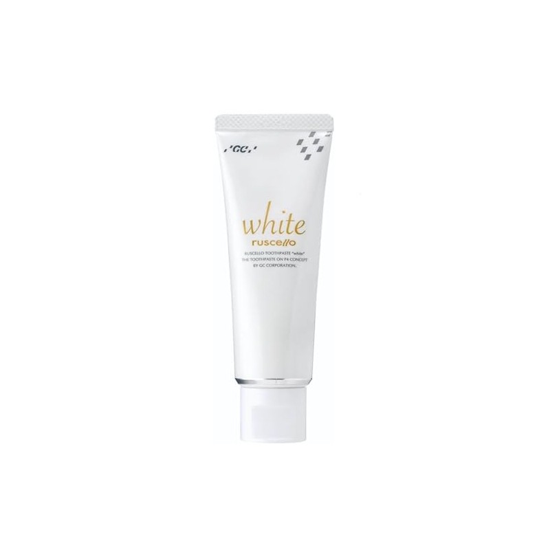 GC Rushello Toothpaste White 3.5 oz (100 g) x 1