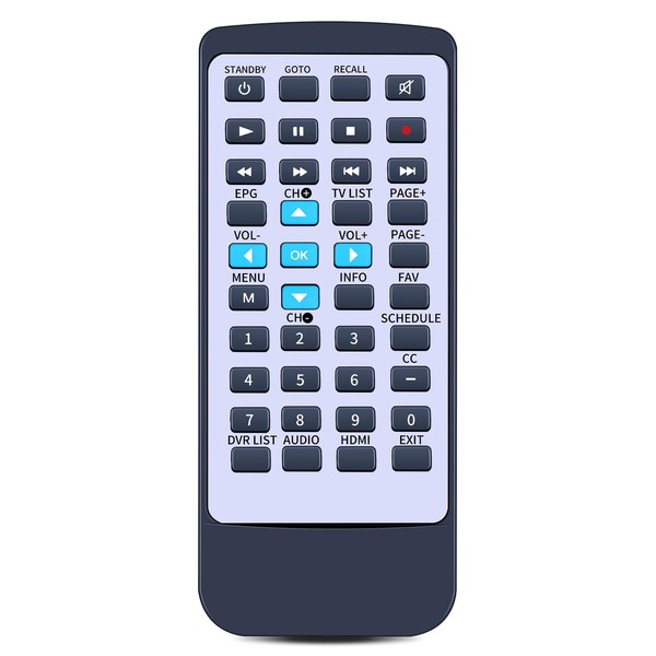 DTA880 Replacement Remote Control for RCA Compatible with Digital TV