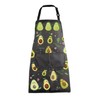 ENSIANTH Funny Avocado Apron Avocado Cooking Kitchen Aprons with Pockets
