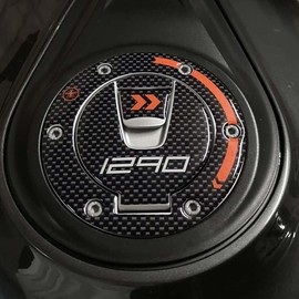 labelbike - Sticker Fuel Cap Gel 3D Motorcycle compatible with KTM 1290 Keyless Electronic