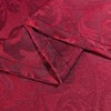 WedDecor 90" Round Damask Tablecloth Scrolled Leaves Pattern Seamless Circular