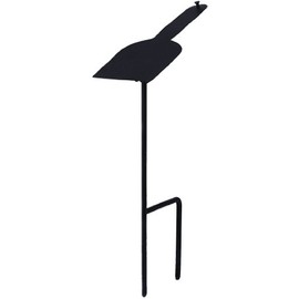 New Creative 24249 Garden Essentials Metal Stepping Stone Stand, Black, 14-Inches Tall