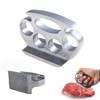 ALLWYOU Meat Tenderizer Hammer Stainless Aluminum Small Hand Meat Hammer