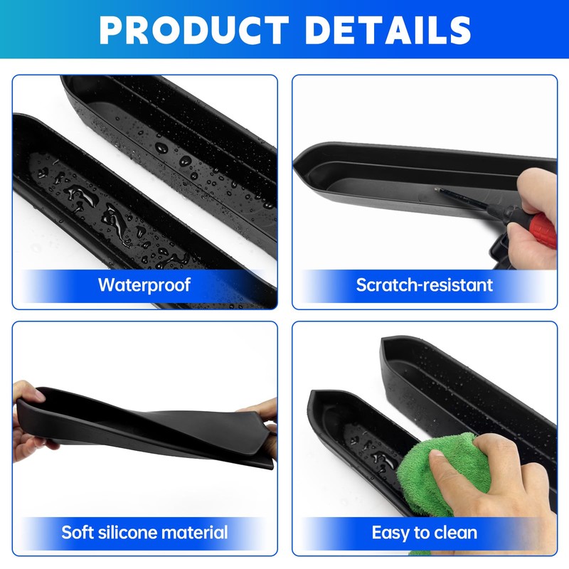 Titibett Door Handle Storage Fits for 2010-2024 Toyota 4Runner