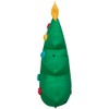 Gemmy Christmas Airblown Inflatable Tree, 4 ft Tall, Multi