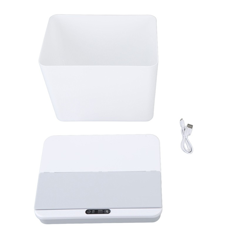 Smart Trash Can 8L Capacity Touchless USB Rechargeable Automatic Induction