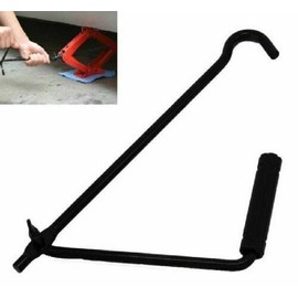 Baceyong Hand Car Jack Universal Tilt Handle Folding Changing Tyre Tool