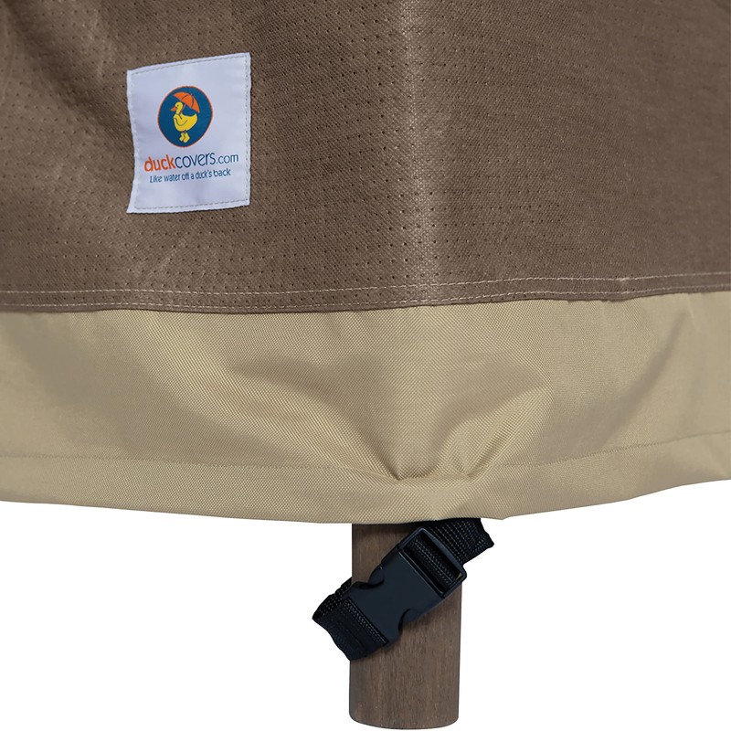 Duck Covers Elegant Waterproof 26 Inch W Stackable Patio Chair