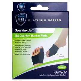 Neat Feat Spandex Gel Cushion Bunion Pads (Large)