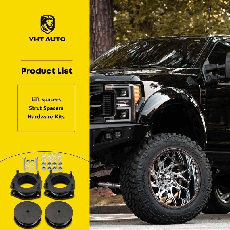 YHTAUTO 2 Inch Front & Rear Leveling Lift Fit Jeep