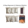 iOutdoooer Fire Starter 20 Bag Magnesium 99% Pure Waterproof Match