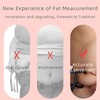 Ipetboom Fat Measurer Tape Caliper 2pcs Body Measuring Tape Sturdy
