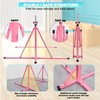 FC FUNCHEER Foldable Gymnastics Bar,5FT Horizontal bar,Adjustable Kids Training bar