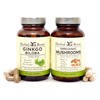 Herbal Roots Brain Health Duo, Organic Mushrooms and Organic Ginkgo