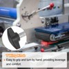 sourcing map 6pcs Tee Wing Knobs M8 x 55mm Metric