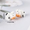Prasacco 50 Pack Mini Cow Figurines Tiny Resin Animals Cute