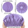 2 PCS Large Shower Cap for Braids - Waterproof Shower