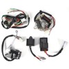 Aluminum Wiring Loom Harness CDI Switch Brake Lever Coil Kit