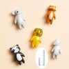 UULU 5 pomos de cerámica con diseño de animales para