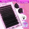 Fluffy Lash Clusters Thick 200D Volume Eyelash Clusters 14-20mm Wispy