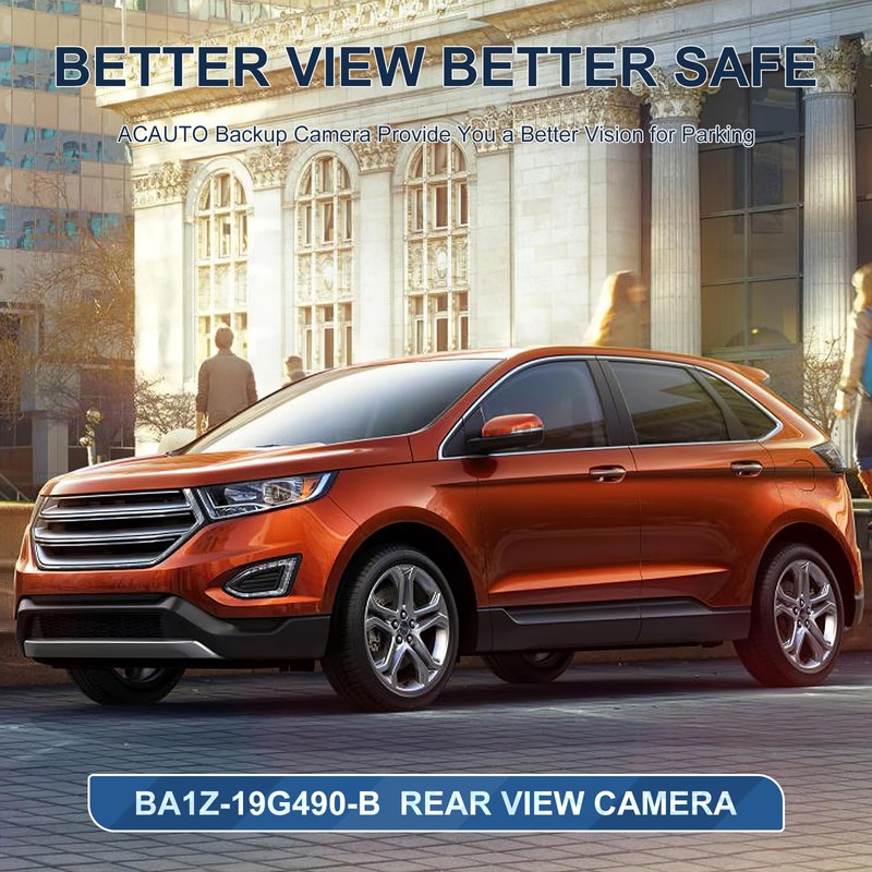 ACAUTO Rear View Backup Camera Fit for Lincoln MKX 2011-2013,
