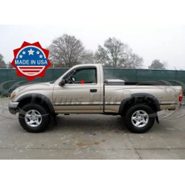 Made in USA - Trims Express fit:2001-2004 Toyota Tacoma Regular Cab/Ext Cab 2Pc Window Sill Trim Stainless