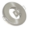 JungesLicht Set of 3 LED Recessed Spotlights IP65 Brushed Stainless