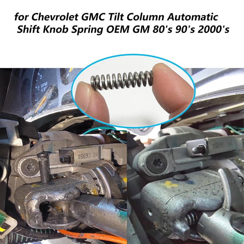 Motors Spring 7812853 Tilt Steering Automatic Shift Lever Steering Column