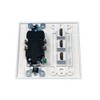 RiteAV - 15 Amp Power Outlet 3 Port HDMI Decorative