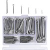 230 Piece Cotter Pin Set, Cotter Pins Assortment, M1 M2