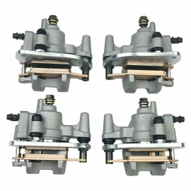 RCH Front& Rear Brake Calipers Left Right for YAMAHA Grizzly 700 YFM700F/P 2007-2019