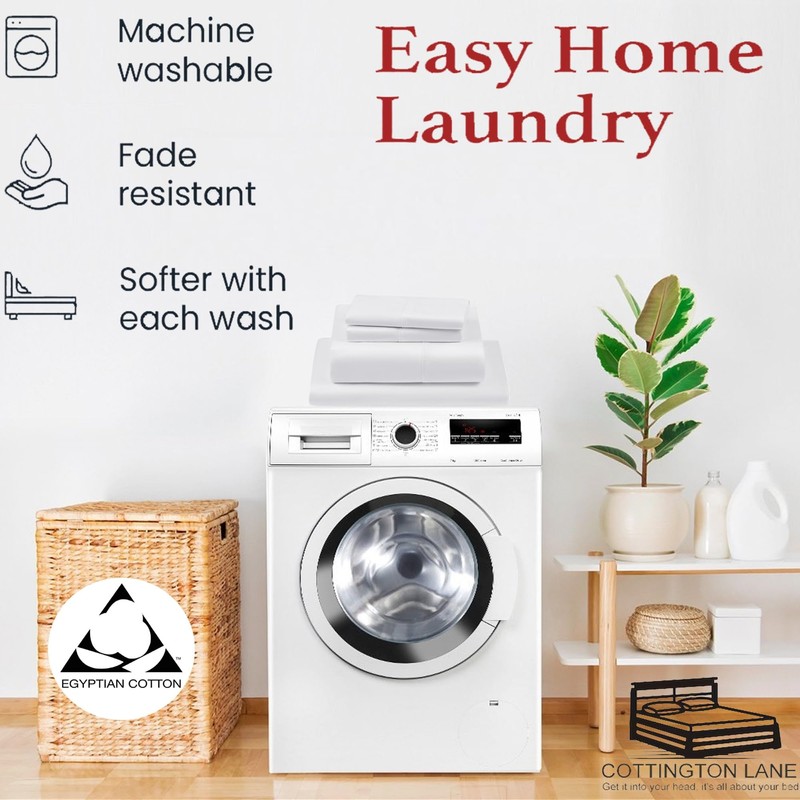 Cottington Lane Split California King Sheets Sets for Adjustable Bed,