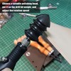 4pcs Leather Burnisher Bits for Rotary Tool, 4 Styles Leather