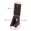 QUARKZMAN 10pcs 90 Degree Corner Braces Plastic with Cover Cap