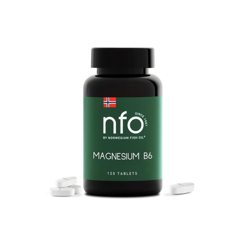 NFO Magnesium B6 – Magnesium Tablets with Vitamin B6 &