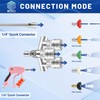 Triple Pressure Washer Tips, 3-in-1 Power Washer Nozzle, 3 Nozzle