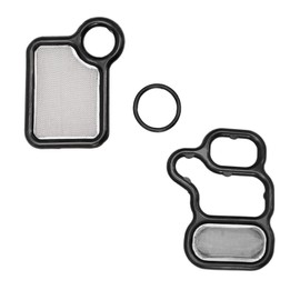 15845-RAA-A01 VTEC Solenoid Gasket kit, VTC Solenoid Spool Valve Cover with VVT Solenoid O Ring fit for 2002-2015 Honda Accord Element Civic CRV Si Acura RSX Type S TSX 91319-PAA-A01 (917-176)