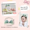 Rannyrena Bow Lace Headbands for Baby Girls Soft Tulle Ribbon